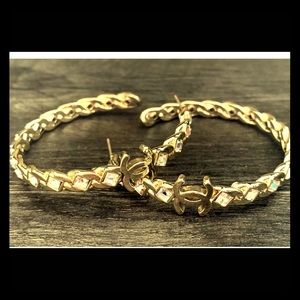 CHANEL Jewelry - COMING SOONAUTHENTIC CHANEL LARGE HOOP CC EARRINGS CHANEL Jewelry - COMING SOONAUTHENTIC CHANEL LARGE HOOP CC EARRINGS